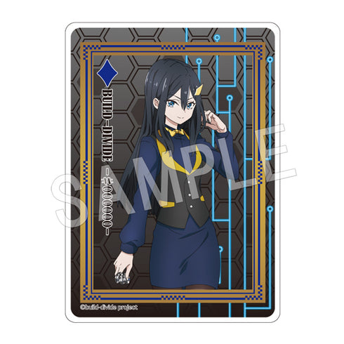 『ビルディバイド』 -#000000コードブラック- トレーディングアクリルカード BOX