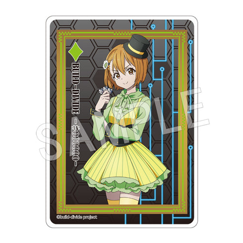 『ビルディバイド』 -#000000コードブラック- トレーディングアクリルカード BOX