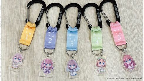 『映画 五等分の花嫁』カラビナ付アクリルキーホルダー 中野四葉