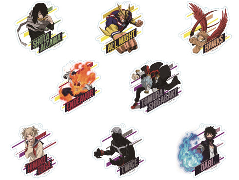 『僕のヒーローアカデミア』(ヒロアカ)トレーディングアクリルキーホルダー BセットBOX(アニメ5期ver/vol.2)