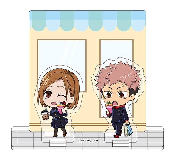 "Jujutsu Kaisen" Acrylic Diorama / Yuji Itadori & Nobara Kugisaki