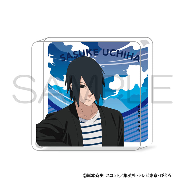 『BORUTO-ボルト- NARUTO NEXT GENERATIONS』miniアクリルブロック 青春ver. サスケ