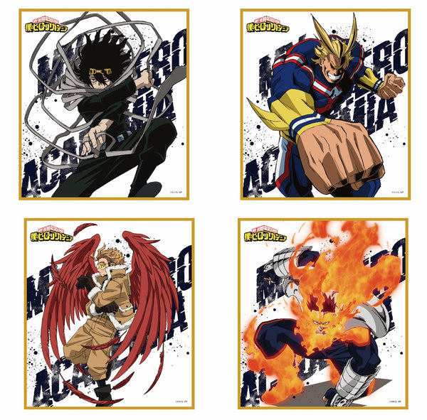 『僕のヒーローアカデミア』(ヒロアカ)トレーディングミニ色紙 BセットBOX(アニメ5期ver/vol.2)