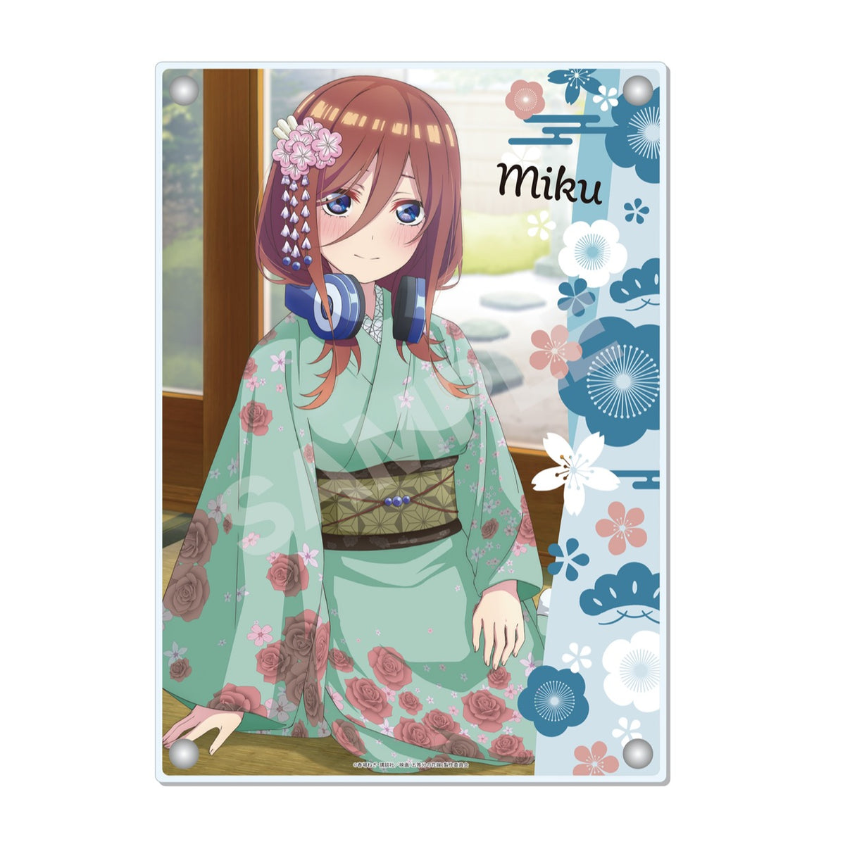 五等分の花嫁∬』アクリルボード 03 中野三玖 – Anime Store JP