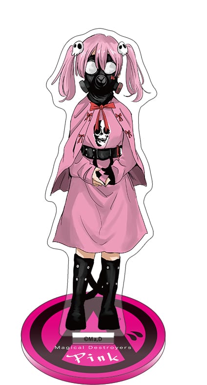 『魔法少女マジカルデストロイヤーズ』アクリルスタンド/ピンク