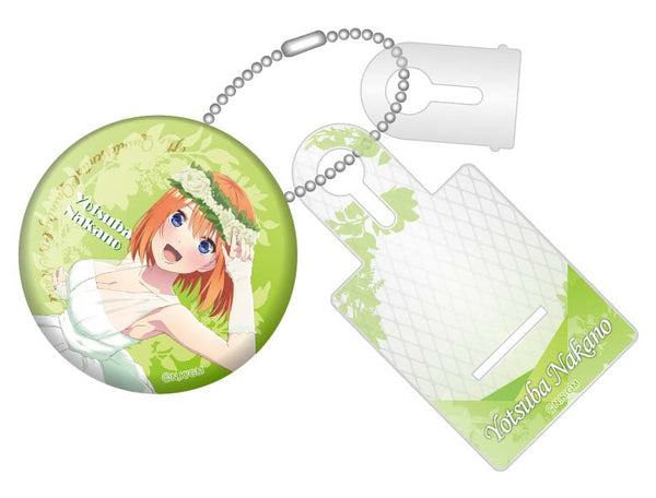 『映画 五等分の花嫁』缶バッジイーゼルキーホルダー 中野四葉