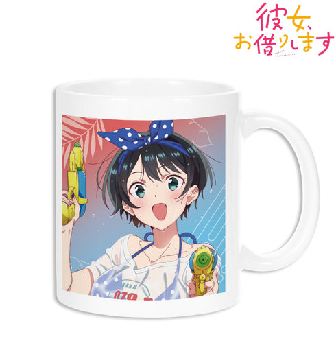 『彼女、お借りします』描き下ろしイラスト 更科瑠夏 ビーチデートver. マグカップ