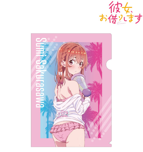 『彼女、お借りします』描き下ろしイラスト 桜沢 墨 ビーチデートver. クリアファイル