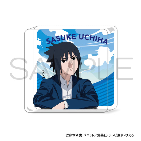 『NARUTO-ナルト- 疾風伝』miniアクリルブロック 青春ver. サスケ