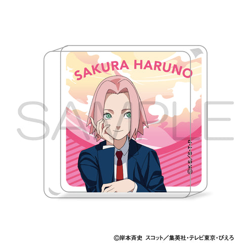 『NARUTO-ナルト- 疾風伝』miniアクリルブロック 青春ver. サクラ