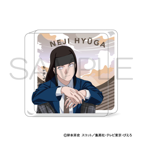 『NARUTO-ナルト- 疾風伝』miniアクリルブロック 青春ver. ネジ