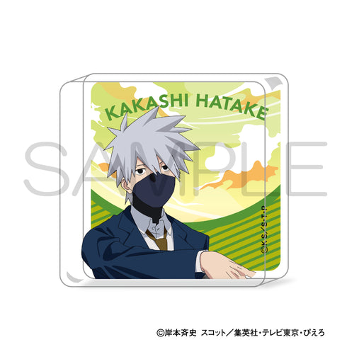『NARUTO-ナルト- 疾風伝』miniアクリルブロック 青春ver. カカシ