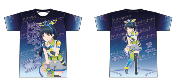 "Love Live! Superstar!!" Full-Print T-Shirt / Koi Hazuki