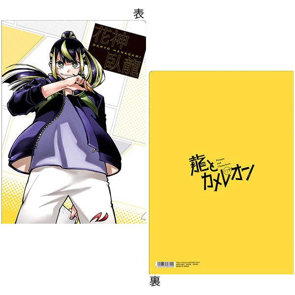 『龍とカメレオン』クリアファイル/花神