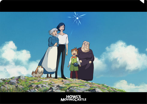『ジブリ ハウルの動く城』A4クリアファイル/集合