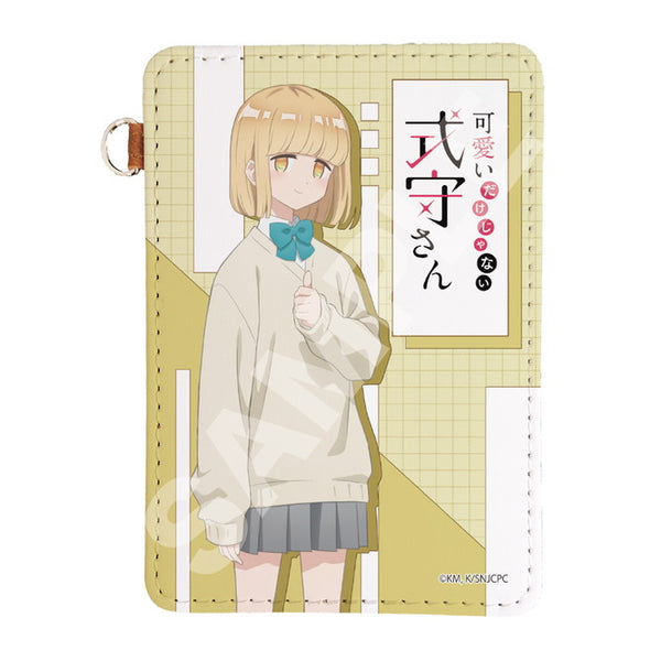 『可愛いだけじゃない式守さん』レザーパスケース 06 八満さん