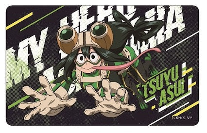 『僕のヒーローアカデミア』(ヒロアカ)カードステッカー 蛙吹梅雨(アニメ5期ver/vol.2)