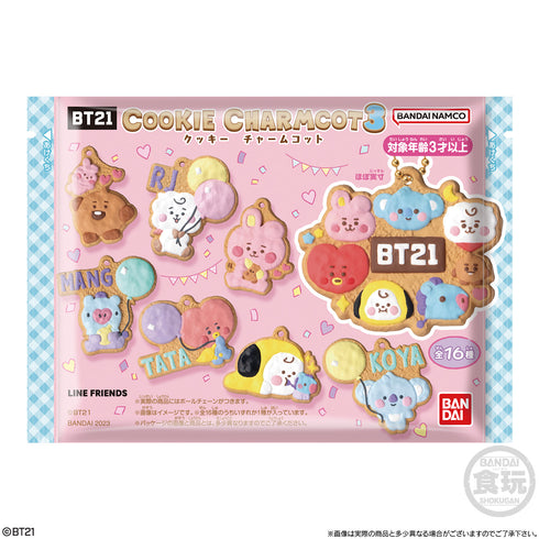 『BT21』 クッキーチャームコット3 BOX
