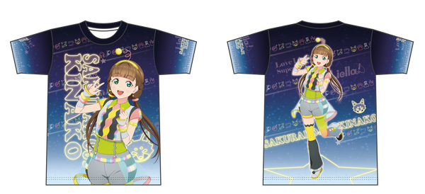 『ラブライブ!スーパースター!!』フルグラフィックTシャツ/桜小路きな子