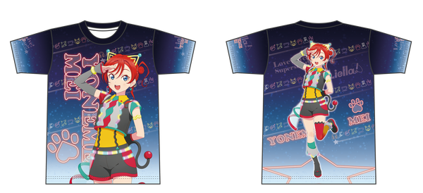 『ラブライブ!スーパースター!!』フルグラフィックTシャツ/米女メイ