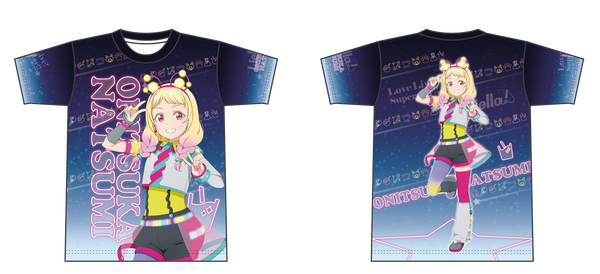 『ラブライブ!スーパースター!!』フルグラフィックTシャツ/鬼塚夏美
