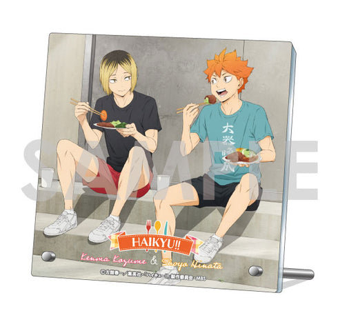 『ハイキュー!!』くつろぎコレクションプレート -いただきます!- 1.日向翔陽&孤爪研磨