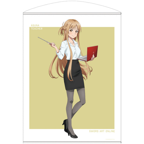 『ソードアート・オンライン』描き下ろし アスナの職業体験 100cmタペストリー ティーチャーVer.