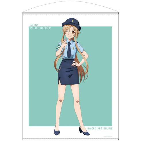 『ソードアート・オンライン』描き下ろし アスナの職業体験 100cmタペストリー ポリスVer.