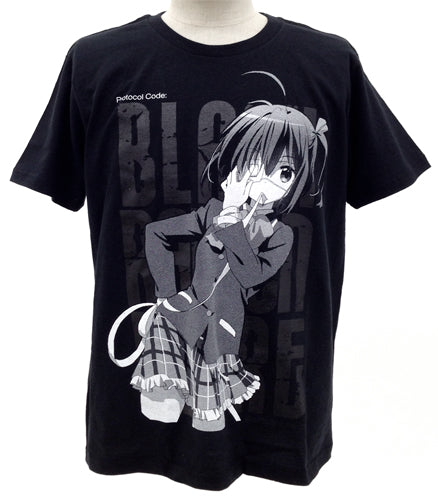『中二病でも恋がしたい!』 小鳥遊六花Tシャツ BLACK