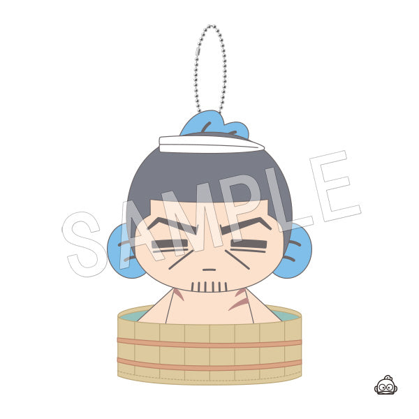 『ゴールデンカムイ×サンリオキャラクターズ』お座りぬいぐるみマスコット 月島軍曹×ハンギョドン