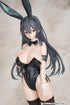 『モノクロバニー』「黒バニー後輩ちゃん(素顔ver.)」illustrated by イコモチ 1/7スケール 塗装済み完成品フィギュア