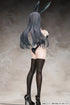 『モノクロバニー』「黒バニー後輩ちゃん(素顔ver.)」illustrated by イコモチ 1/7スケール 塗装済み完成品フィギュア
