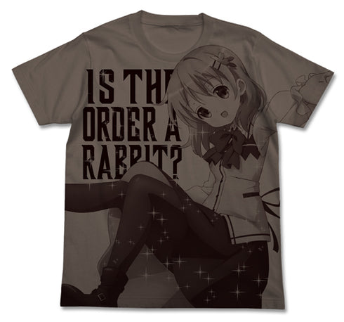 『ご注文はうさぎですか?』ココア オールプリントTシャツ