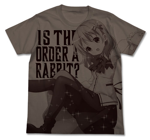 『ご注文はうさぎですか?』ココア オールプリントTシャツ