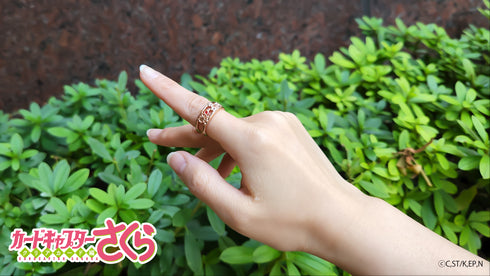 『カードキャプターさくらクリアカード編』リング型イヤーカフ 3.夢の鍵