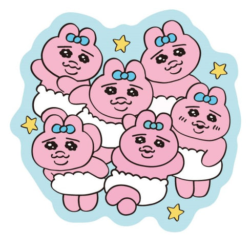 『おぱんちゅうさぎ』ダイカットステッカーミニ / (11)