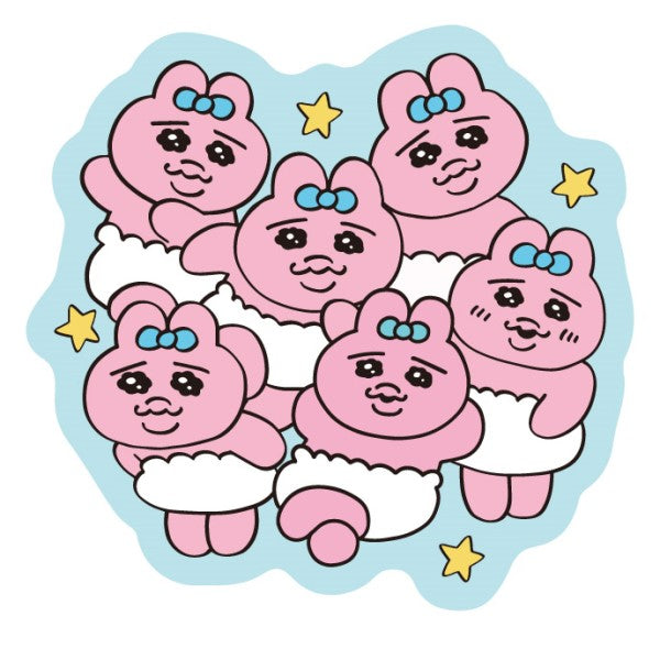 『おぱんちゅうさぎ』ダイカットステッカーミニ / (11)