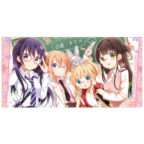 『ご注文はうさぎですか??』120cmビッグタオル 教室Ver.