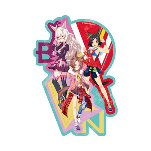 『ウマ娘 プリティーダービー』トラベルステッカー 6.BNW