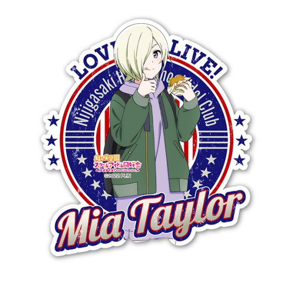 『ラブライブ!虹ヶ咲学園スクールアイドル同好会』トラベルステッカー(秋冬おでかけ) / (12)ミア・テイラー