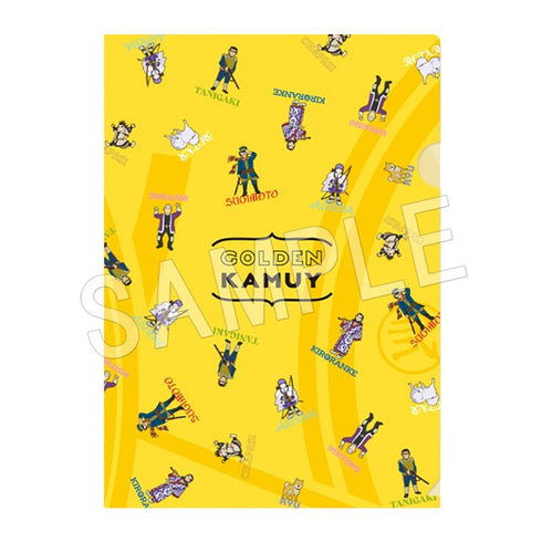 『ゴールデンカムイ』キャラパターンA4クリアファイルA