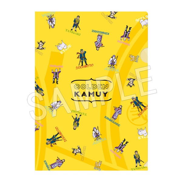 『ゴールデンカムイ』キャラパターンA4クリアファイルA