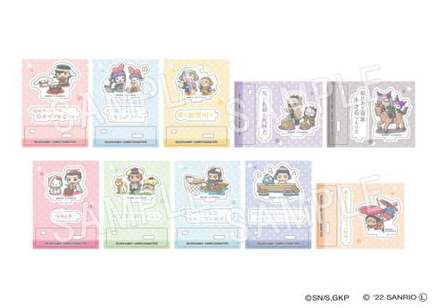 『ゴールデンカムイ×サンリオキャラクターズ』トレーディングアクリルスタンド BOX