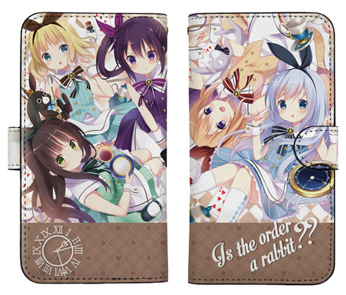 『ご注文はうさぎですか??』 手帳型スマホケース 138