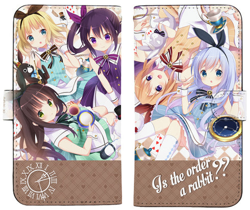 『ご注文はうさぎですか??』 手帳型スマホケース 158