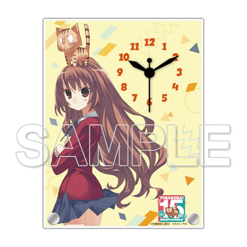 『とらドラ!』15周年記念アクリルクロック