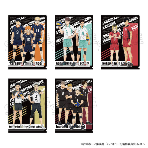 『ハイキュー!! TO THE TOP』クリアファイル/ユニフォーム 日向翔陽&影山飛雄&月島蛍