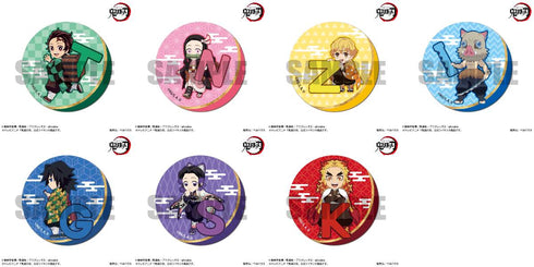 『鬼滅の刃』トレーディング缶バッジ アルファベットver. BOX