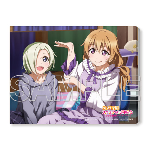 『ラブライブ!虹ヶ咲学園スクールアイドル同好会』キャンバスアート 彼方&ミア