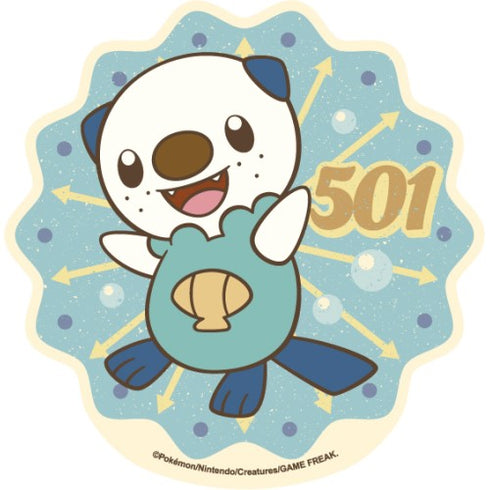 『ポケットモンスター』トラベルステッカー レトロステッカーコレクション / (16)ミジュマル